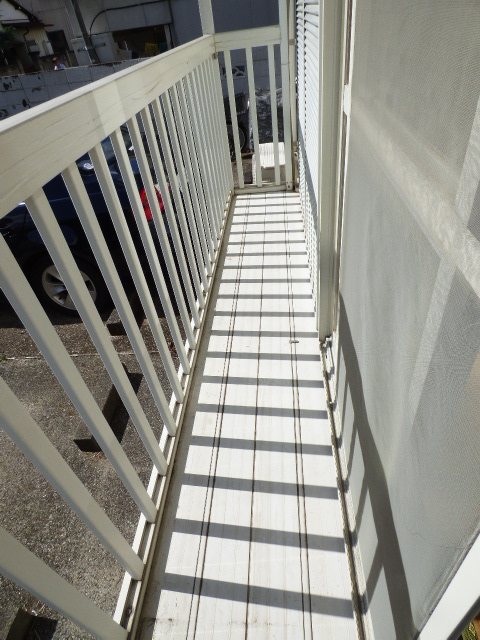 グリーンウッドA ベランダ