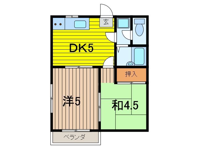 FRIENDVILLA1 間取り