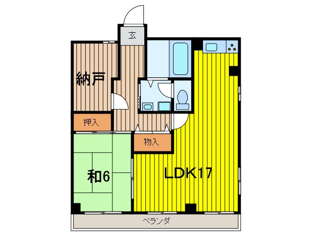 石田マンション 間取り