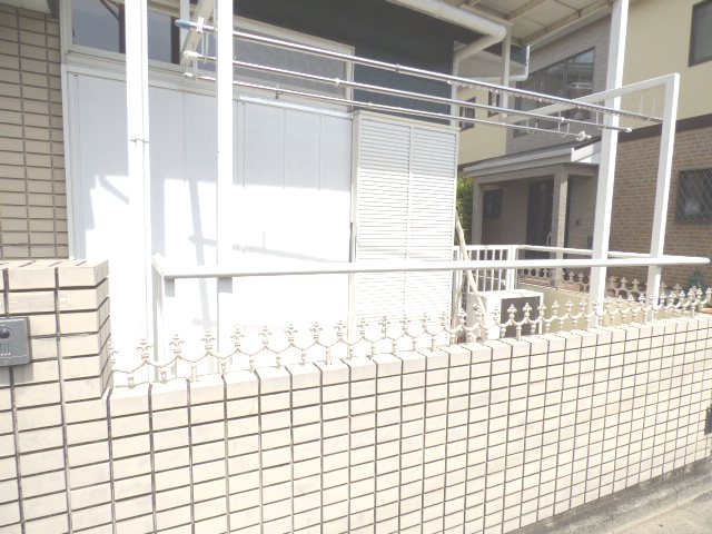 光映ハイツ ベランダ
