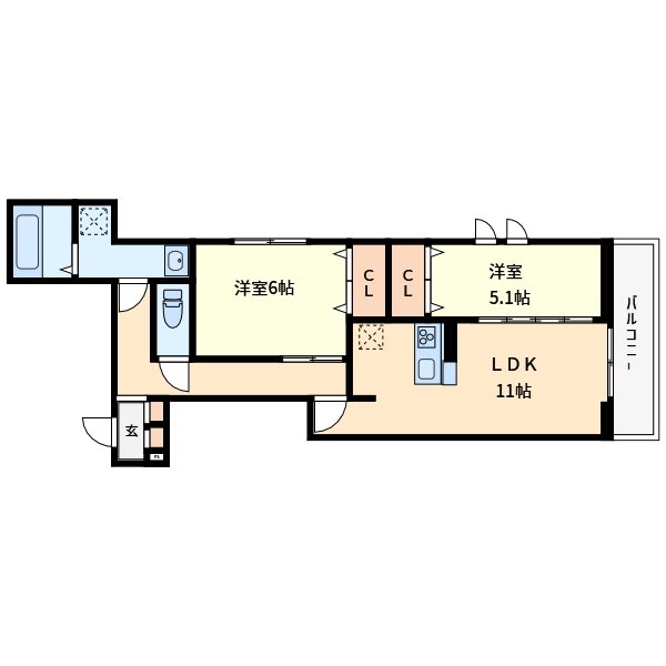 アリエッタⅡ 間取り