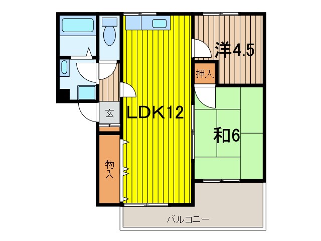 ヴァンベールクレスト 間取り