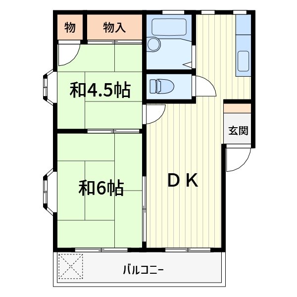 エクセルハイツ前川 間取り