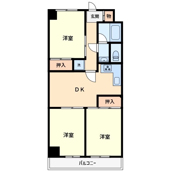Forest　Mansion武蔵浦和 間取り
