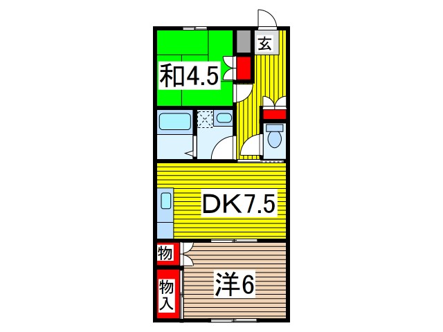 メゾンプランタン 間取り