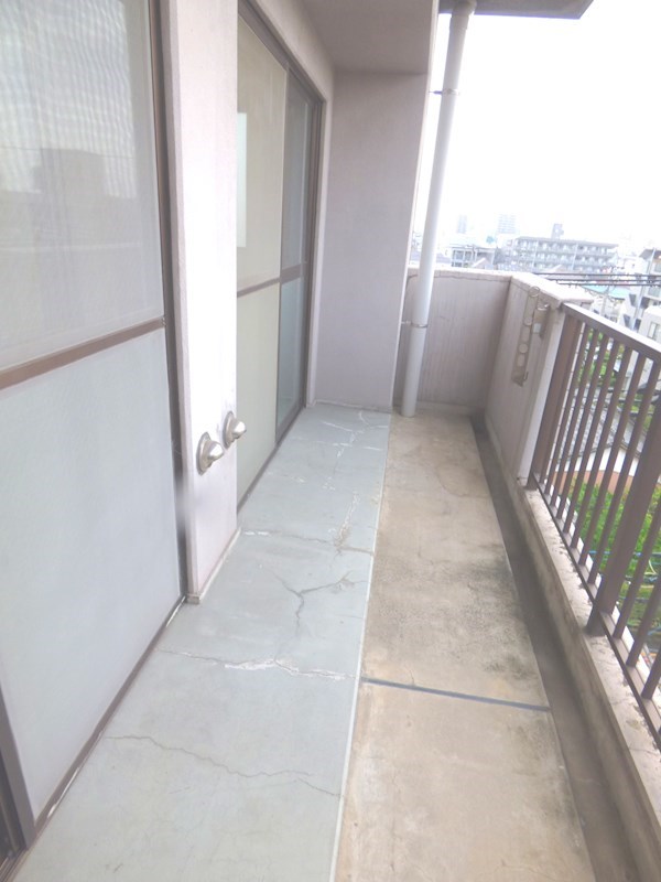 角ビル ベランダ
