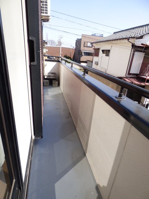 今井邸 ベランダ