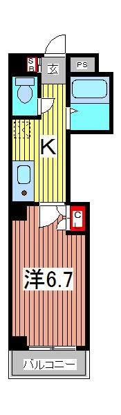アクシーズⅣ 間取り