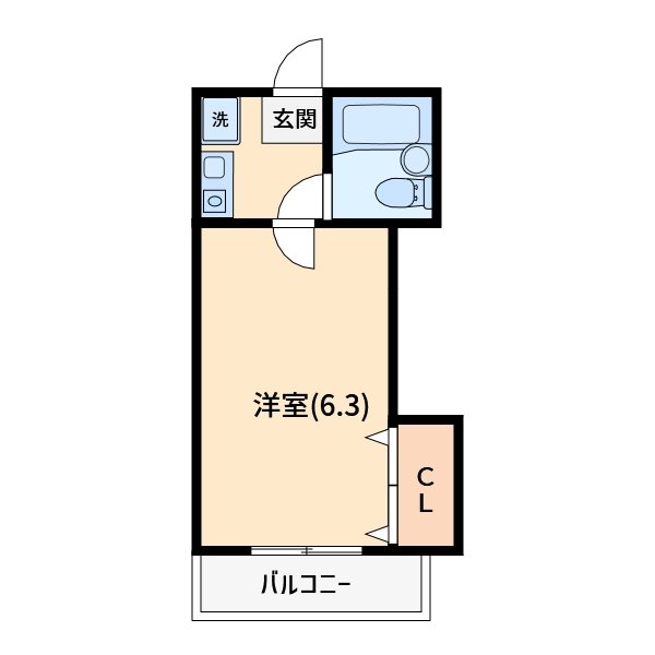 秋葉ハイツ 間取り