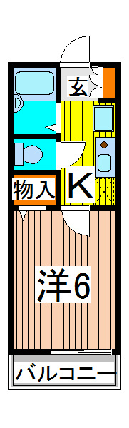 グリーンパーク  間取り