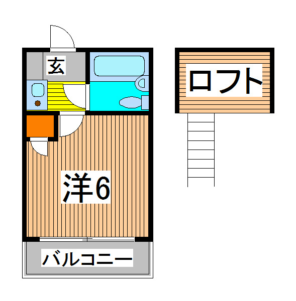 ＮＫ62　B棟  間取り