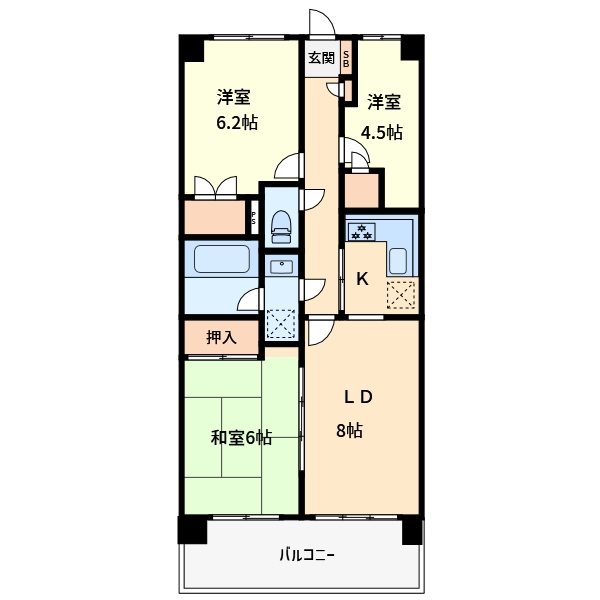 グランデュオ北街区 間取り