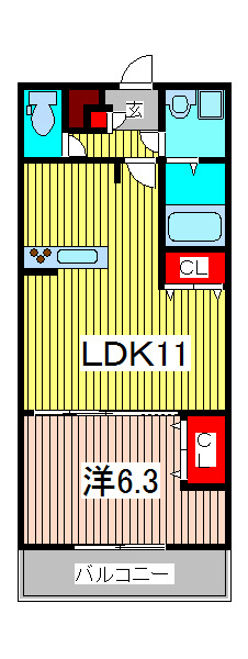 リブリ・クラージュ 間取り