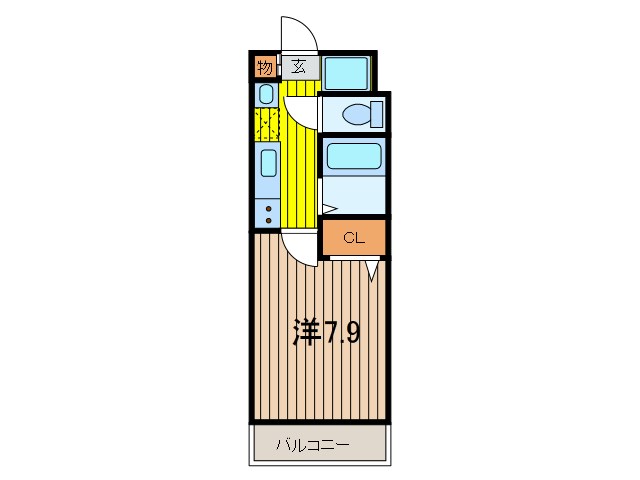 アルファコート西川口Ⅳ 間取り
