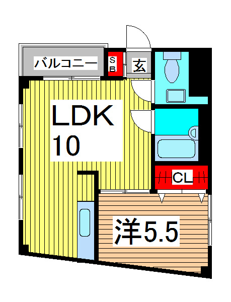 エスティダジュール 間取り