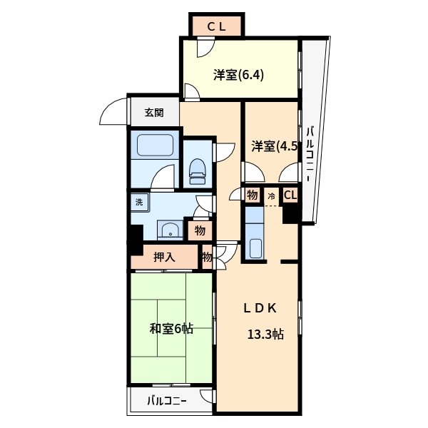 グランデュオ南街区 間取り