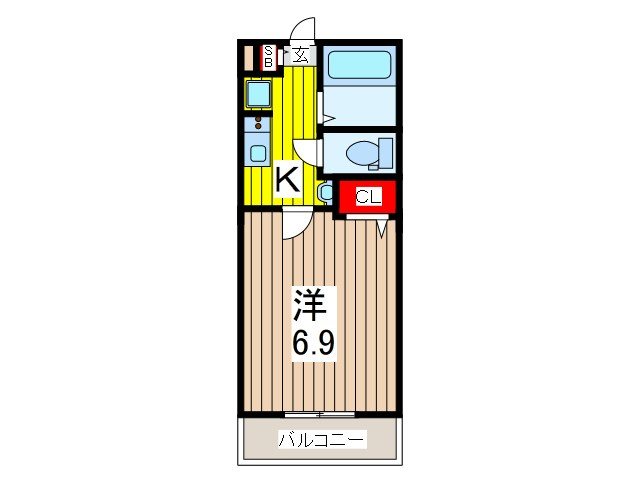 グランクオール戸田新曽 間取り