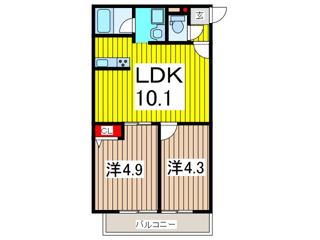 カルディア 間取り