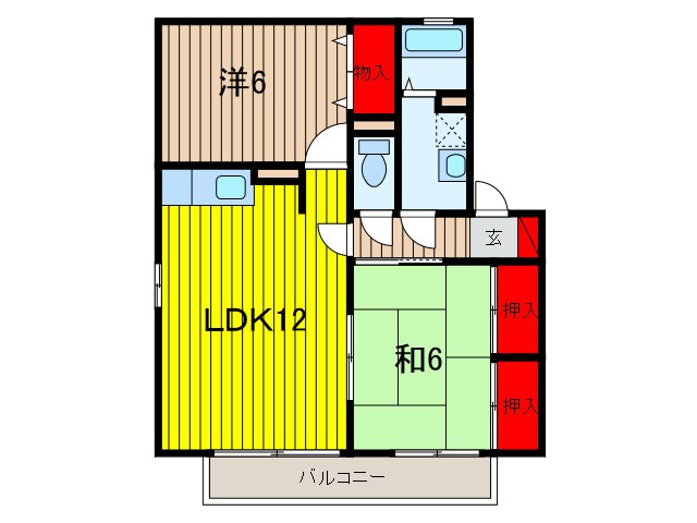エクセルこだま 間取り