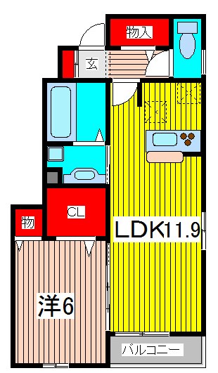 サニーフラット 間取り
