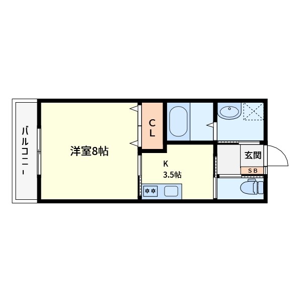 アモロッソ中央 間取り