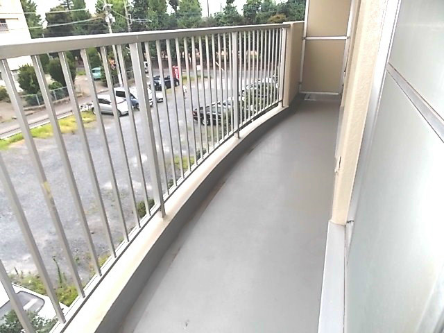青木公園マンション  ベランダ