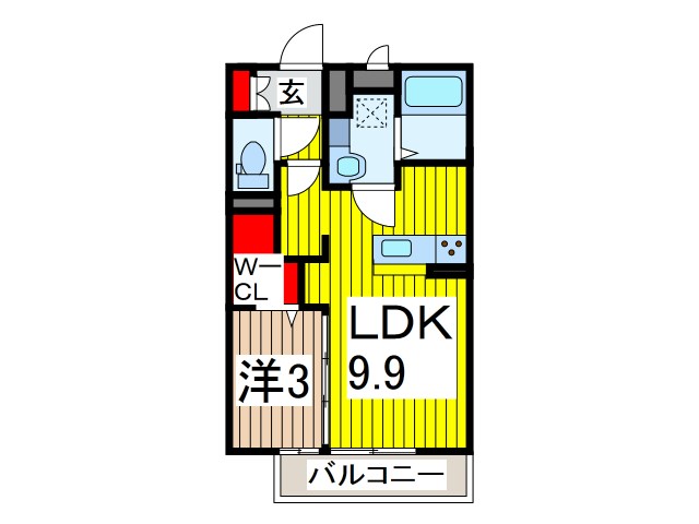 Villa Etude Court 間取り