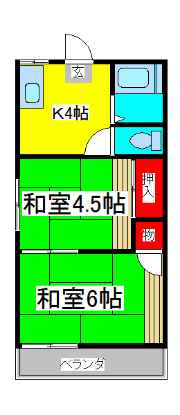 埼玉県川口市芝塚原１丁目 間取り