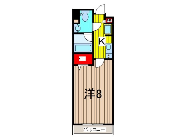 アルファコート蕨３ 間取り