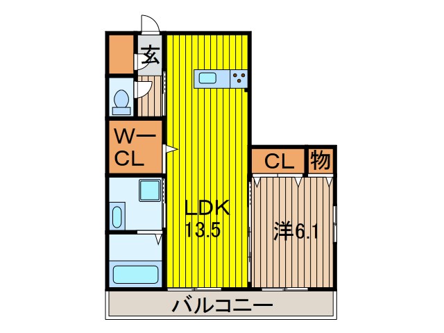 D-room与野公園　Rose Park 間取り