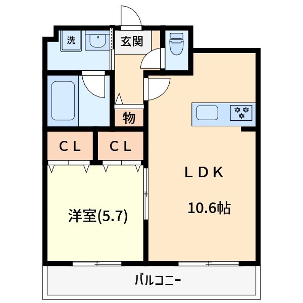 オークフルーレ 間取り