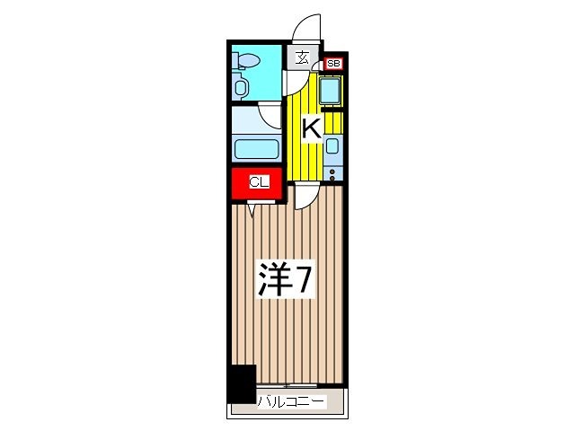 アルファコート蕨２ 間取り