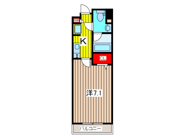 アルファコート蕨２ 間取り