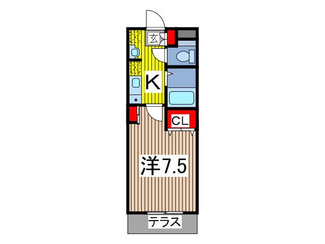 鳩ヶ谷ハウス 間取り