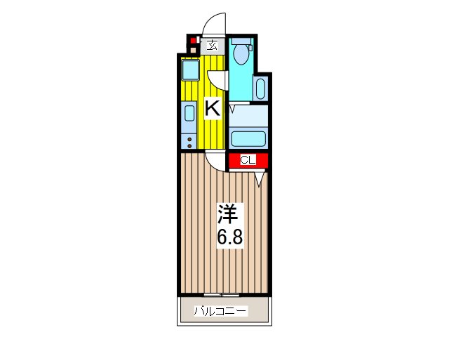 アルファコート西川口23 間取り