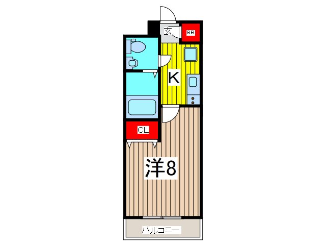 アルファコート西川口22 間取り