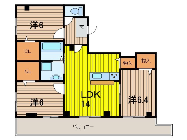 エクセレントヒルズ 間取り