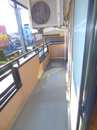オークス皇山道  ベランダ