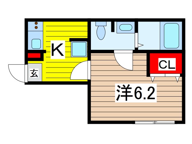 アイクル西川口 間取り