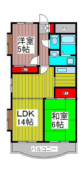 アドリエンヌ川口 間取り