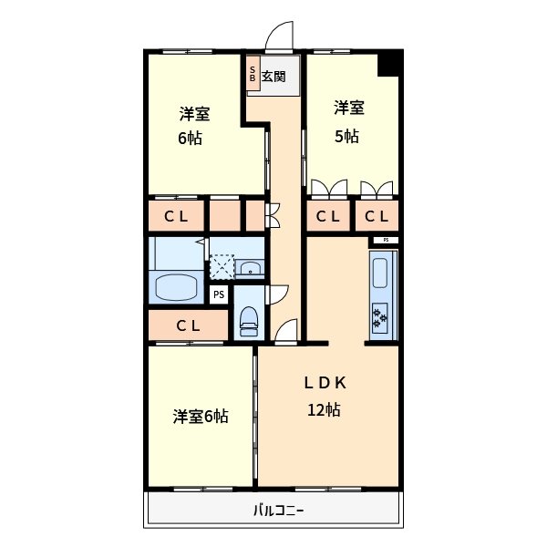 PLENDY北浦和 間取り