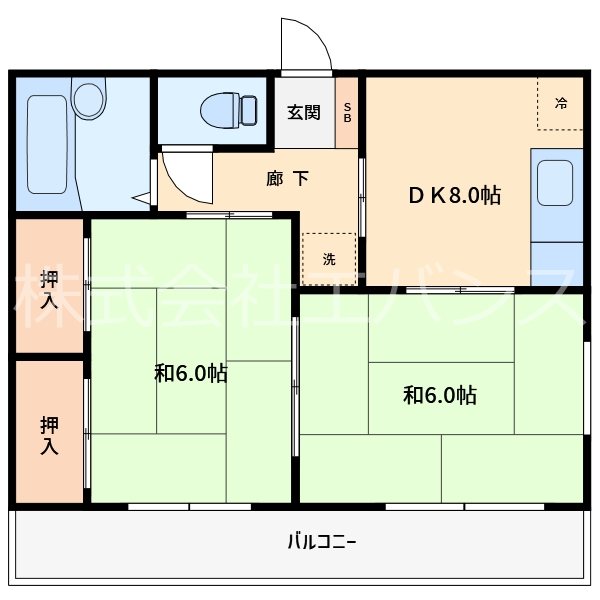 M-flat 間取り
