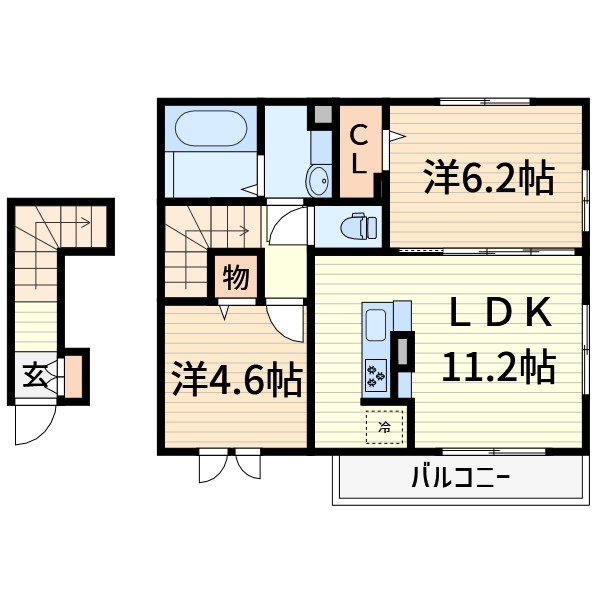 オルソ南鳩ヶ谷 間取り