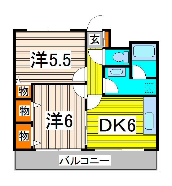 シュプレーム 間取り