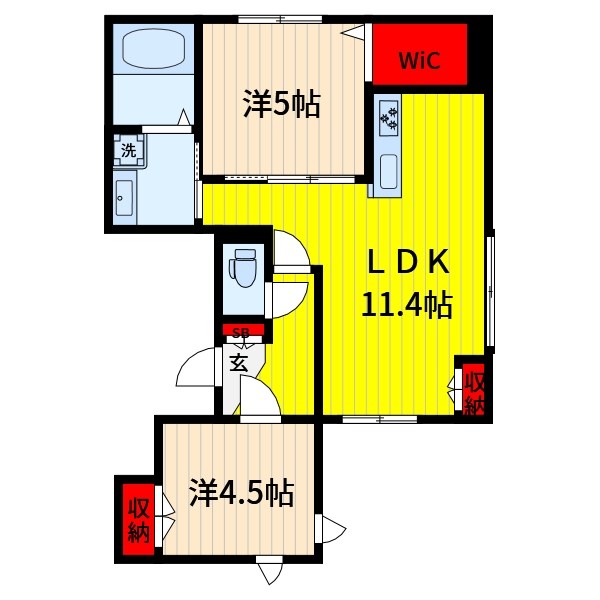 MAISON de Soie 間取り