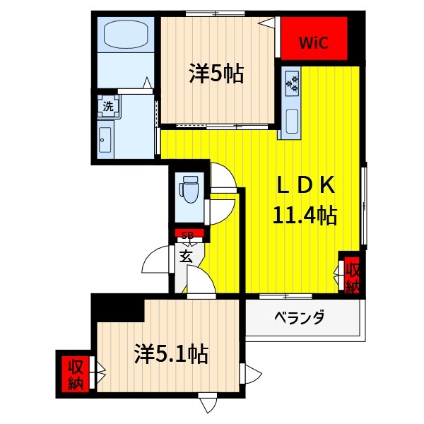 MAISON de Soie 間取り