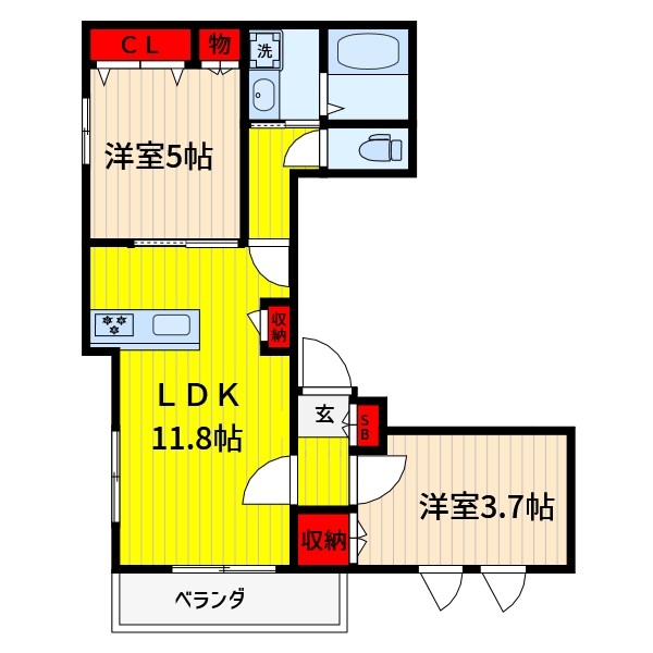 MAISON de Soie 間取り