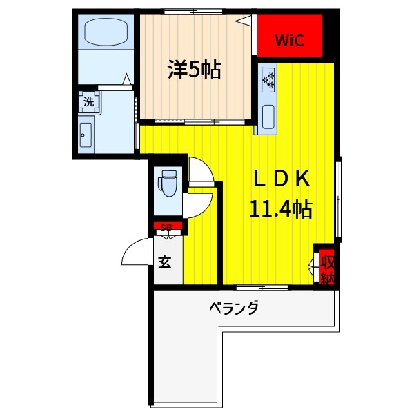 MAISON de Soie 間取り