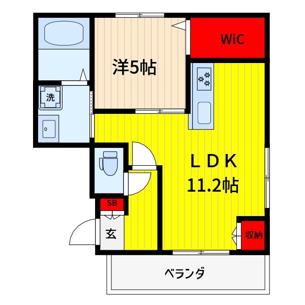 MAISON de Soie 間取り