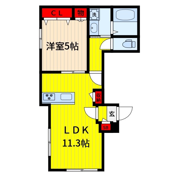 MAISON de Soie 間取り